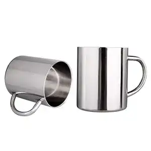Edelstahlbecher imeea 400ml gebuerstete edelstahl doppelwandig becher