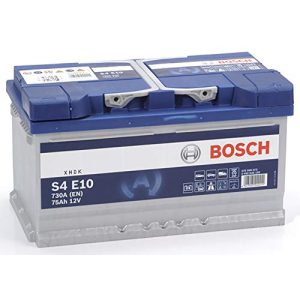 EFB akkumulátor Bosch Automotive S4E10, autó akkumulátor, 75A/h