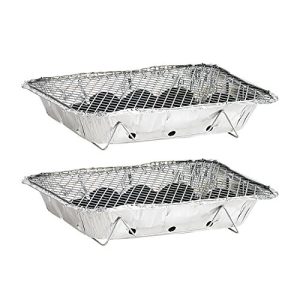 Disposable grill infactory disposable grill: set of 2 handy