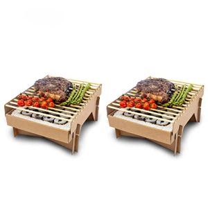 Eldobható grill Meateor öko, fesztivál grill, fesztivál, eldobható grill
