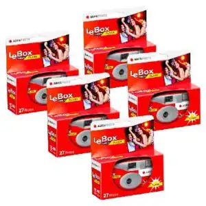 Einwegkamera agfa lebox agfaphoto lebox flash 400 27 aufn
