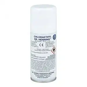 Eisspray dr georg friedr henning ch fab g chloraethyl dr henning