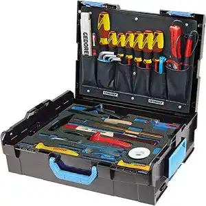 Elektriker werkzeugkoffer gedore werkzeugkoffer l boxx 136 set 1