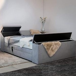 Κρεβάτια με ηλεκτρικό κουτί με ελατήρια PAARA κρεβάτι με ελατήρια με κουτί Dubai GM