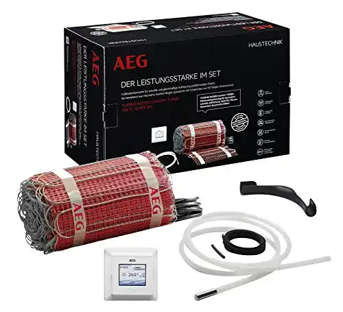 Elektrische Fußbodenheizung AEG Komplettset 3 m² mit 200 W/m²