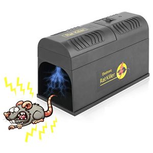 Trampa para ratas eléctrica FORMIZON Trampa para ratas electrónica