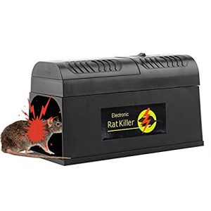 Trampa para ratas eléctrica Pywee Trampa para ratas electrónica, eléctrica