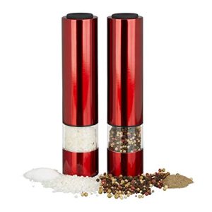 Electric salt and pepper mill Relaxdays pepper mill