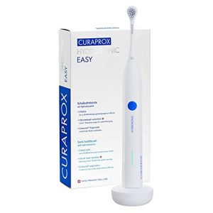 فرشاة أسنان كهربائية بالموجات الصوتية CURAPROX Hydrosonic سهلة، 3 مستويات للتنظيف