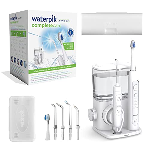 Escova de dentes elétrica Waterpik Complete Care com irrigador oral
