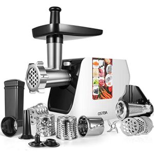 Electric meat grinder ostba stainless steel, 5-in-1 meat grinder