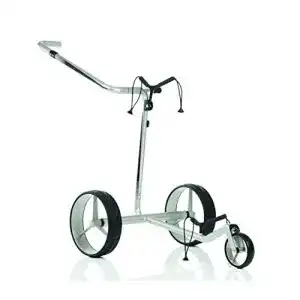 Elektro golf trolley jucad carbon travel 2 0 golf elektrocaddy