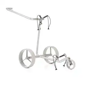 Elektro golf trolley justar carbon light elektro golftrolley kulstof