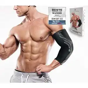 Ellenbogenbandage blackrox vergleichssieger tennisarm bodybuilding