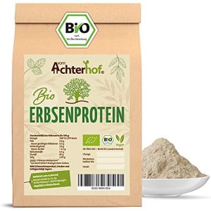 Proteína de ervilha de Achterhof orgânica | 1KG | 80% de teor de proteína