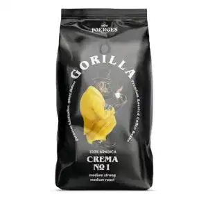 Espresso joerges dark roast gorilla crema no 1 1 kg