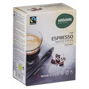 Espresso çubukları Naturata espresso kahve çubukları kahve çekirdekleri