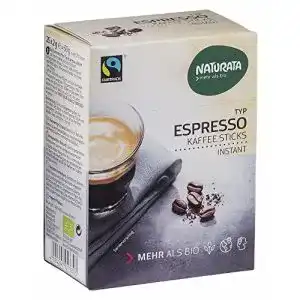 Espresso sticks naturata espresso kaffee sticks bohnenkaffee