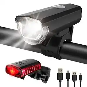 Fahrradlicht itshiny usb aufladbar stvzo zulassung fahrradlampe
