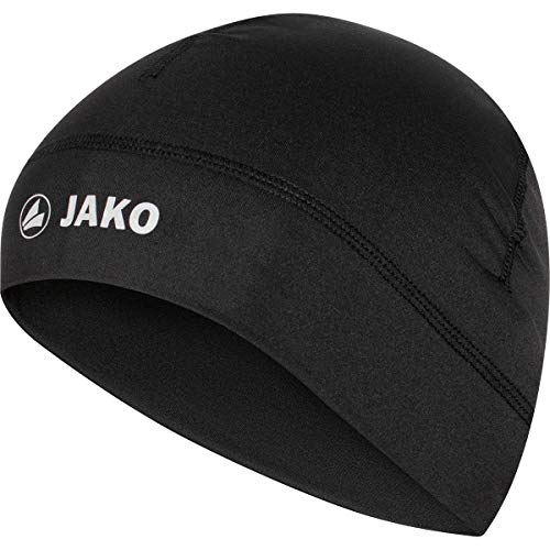 Cycling cap JAKO unisex hardlopen functional cap, black - bicycle cap jako unisex hardlopen functional cap black