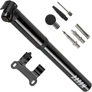 Fahrradpumpen aaron pocket one mini fahrradpumpe fuer alle ventile