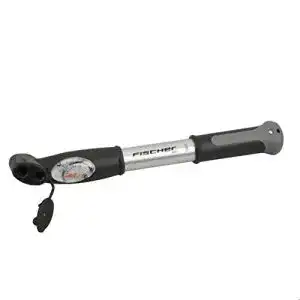 Fahrradpumpen fischer mini luftpumpe mit manometer
