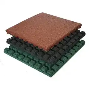 Fallschutzmatten gartenpirat fallschutzmatte 50x50 cm staerke 43
