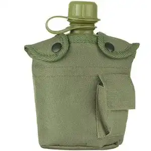 Feldflasche highlander patrol olive pro force plastic water bottle