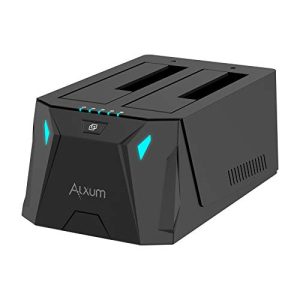 Estação de acoplamento de disco rígido Alxum USB C para SATA
