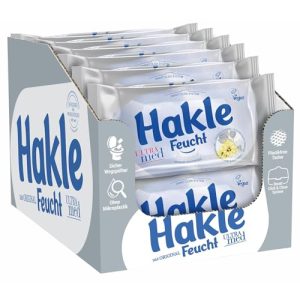Vochtig toiletpapier Hakle Feucht ULTRA med in een verpakking van 12 stuks