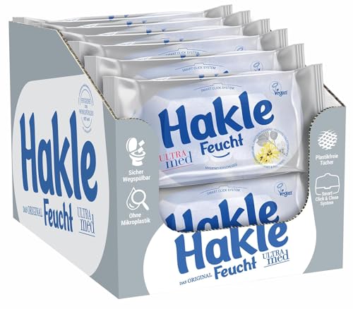 Feuchtes-Toilettenpapier Hakle Feucht ULTRA med im 12er-Pack
