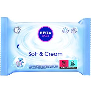 Vlhčený toaletní papír NIVEA BABY Soft & Cream vlhčené ubrousky