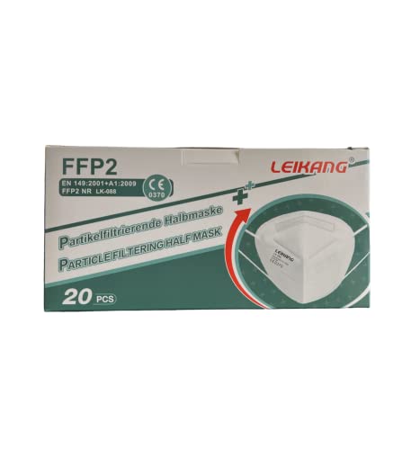 FFP2-Masken Leikang FFP2 Atemschutzmaske Mund- und Nasenschutz