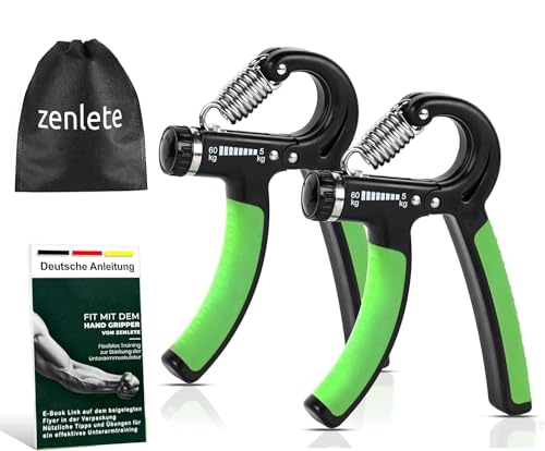 Fingertrainer zenlete Profi Fitness Handtrainer, 2-er Set