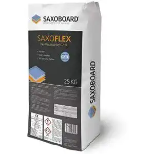 Fliesenkleber saxoboard saxoflex fliesen flexkleber 25 kg flex c2 te