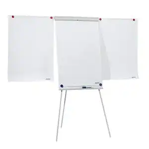 Flipchart franken beschreibbar magnetisch mit 2 seitenarmen
