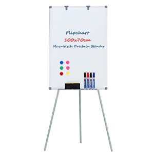 Flipchart S SWANCROWN Flip Chart Board 100x70 magnetisch - flipchart s swancrown flip chart board 100x70 magnetisch
