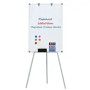 Flipchart s swancrown flip chart board 100x70 magnetisch