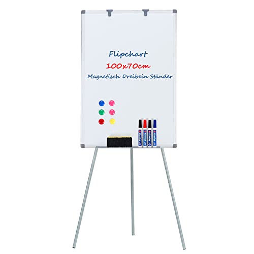 Flipchart S SWANCROWN Flip Chart Board 100×70 magnetisch