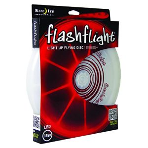 Frisbeeskiva Nite Ize Profi LED kastskiva, röd, NI-FFD-08-10
