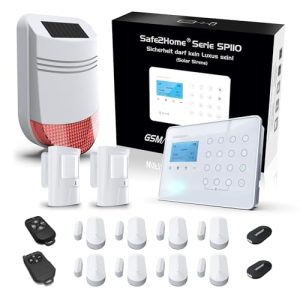 Sistema de alarme por rádio Safe2Home sistemas de alarme por rádio conjunto grande SP110