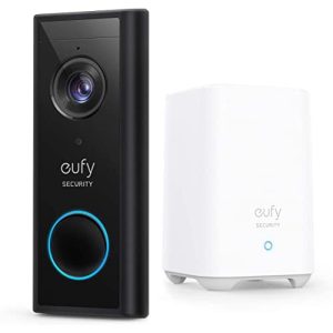 eufy Security trådløst dørintercomsystem, trådløs videoringeklokke