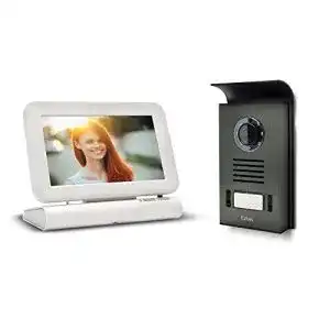 Funk tuersprechanlage extel 720278 video mit farbdisplay