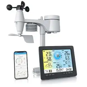 Funkwetterstation brandson wlan wetterstation funk mit 5 in 1
