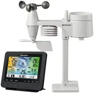Funkwetterstation bresser wetterstation funk 5 in 1 schwarz mit wlan