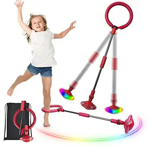 Fußkreisel Shengo Swing Wheel mit Lichtrad für Kinder