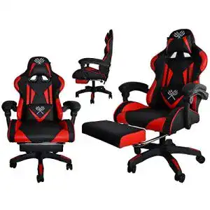 Fussstuetze mt malatec gaming stuhl buerostuhl schreibtischstuhl mit