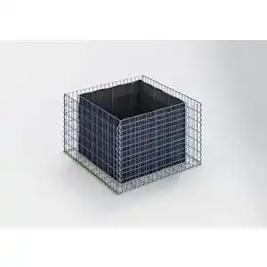 Gabionen gabiona hochbeet lxhxb 100x60x100 cm