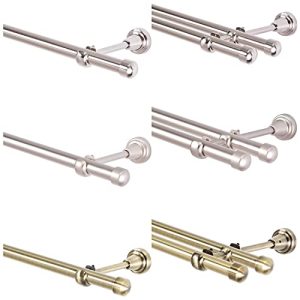 Curtain rods MDEKOR curtain rod gold 19mm single-track