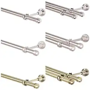 Gardinenstangen mdekor gardinenstange gold 19mm einlaeufig